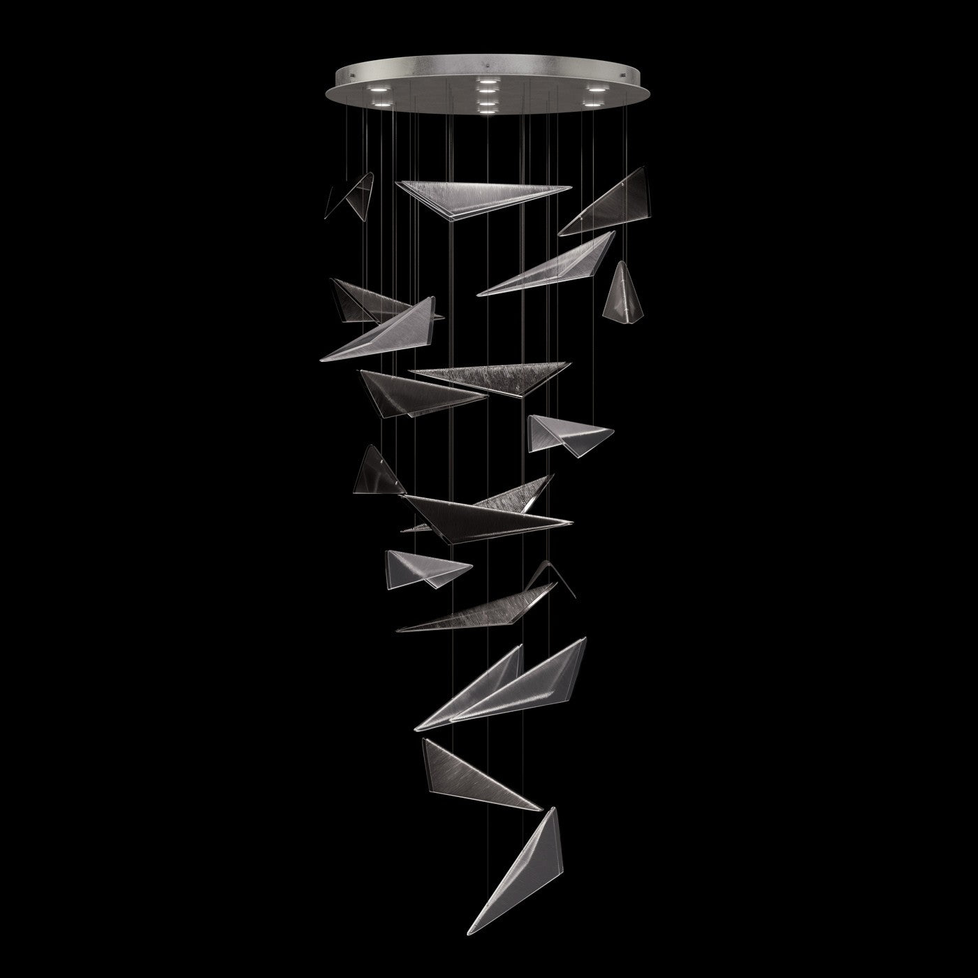 Fine Art - 100119-41 - LED Pendant - Volo - Silver