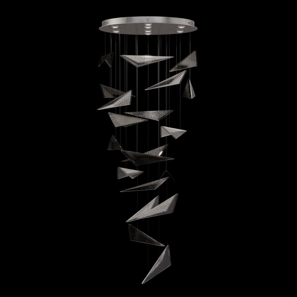 Fine Art - 100119-45 - LED Pendant - Volo - Silver