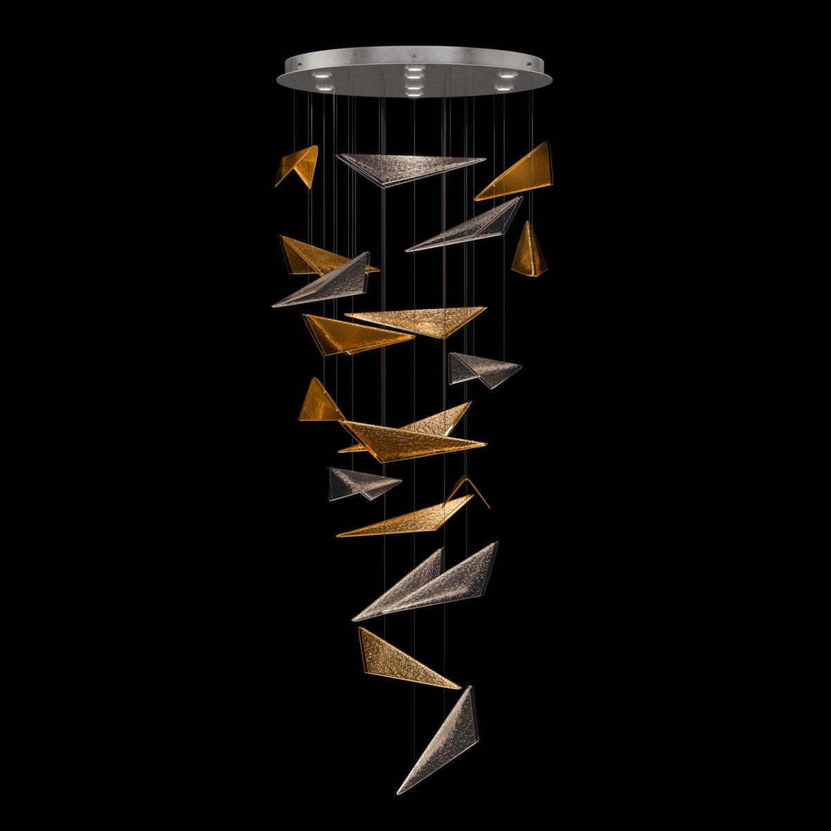 Fine Art - 100119-46 - LED Pendant - Volo - Silver