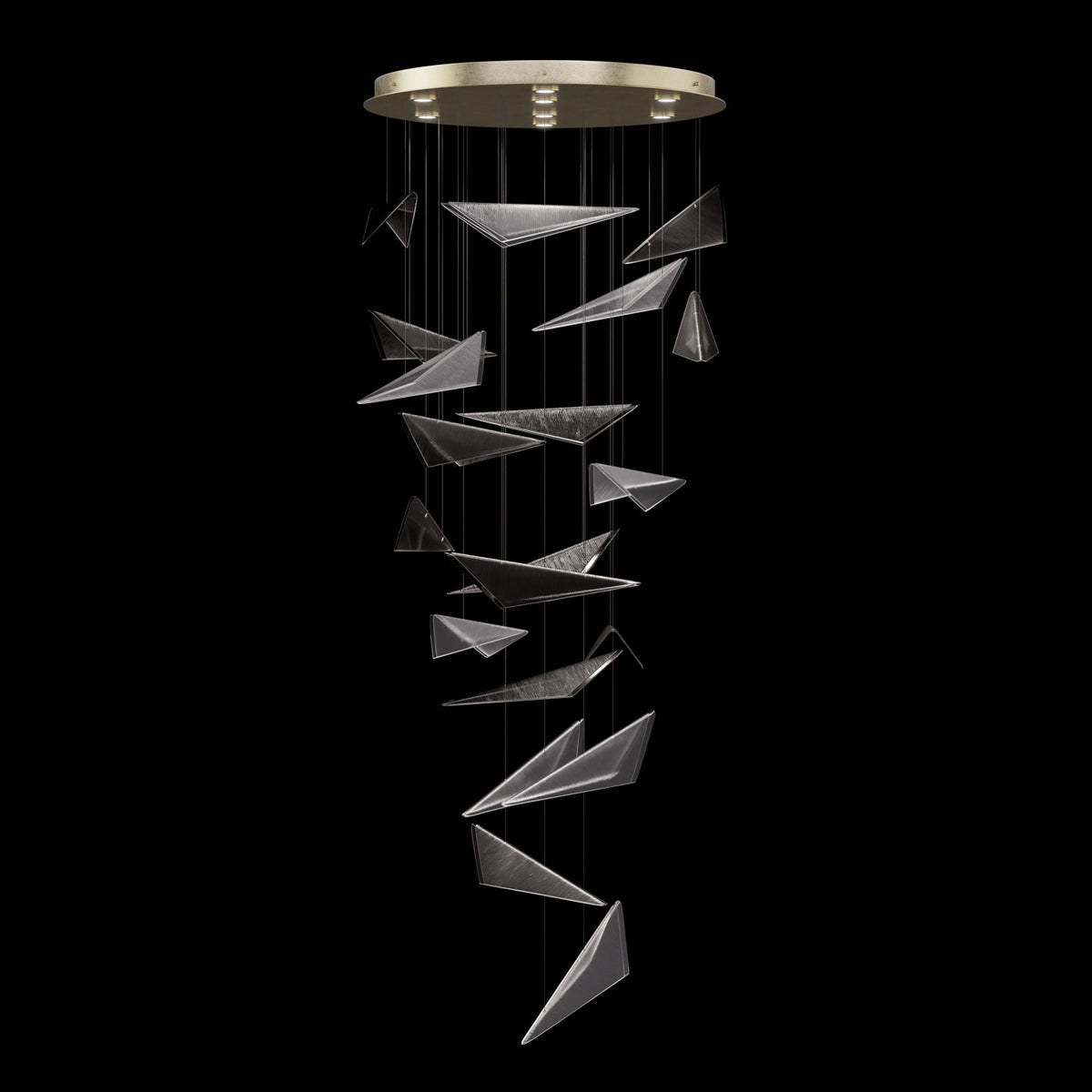 Fine Art - 100119-52 - LED Pendant - Volo - Soft Gold