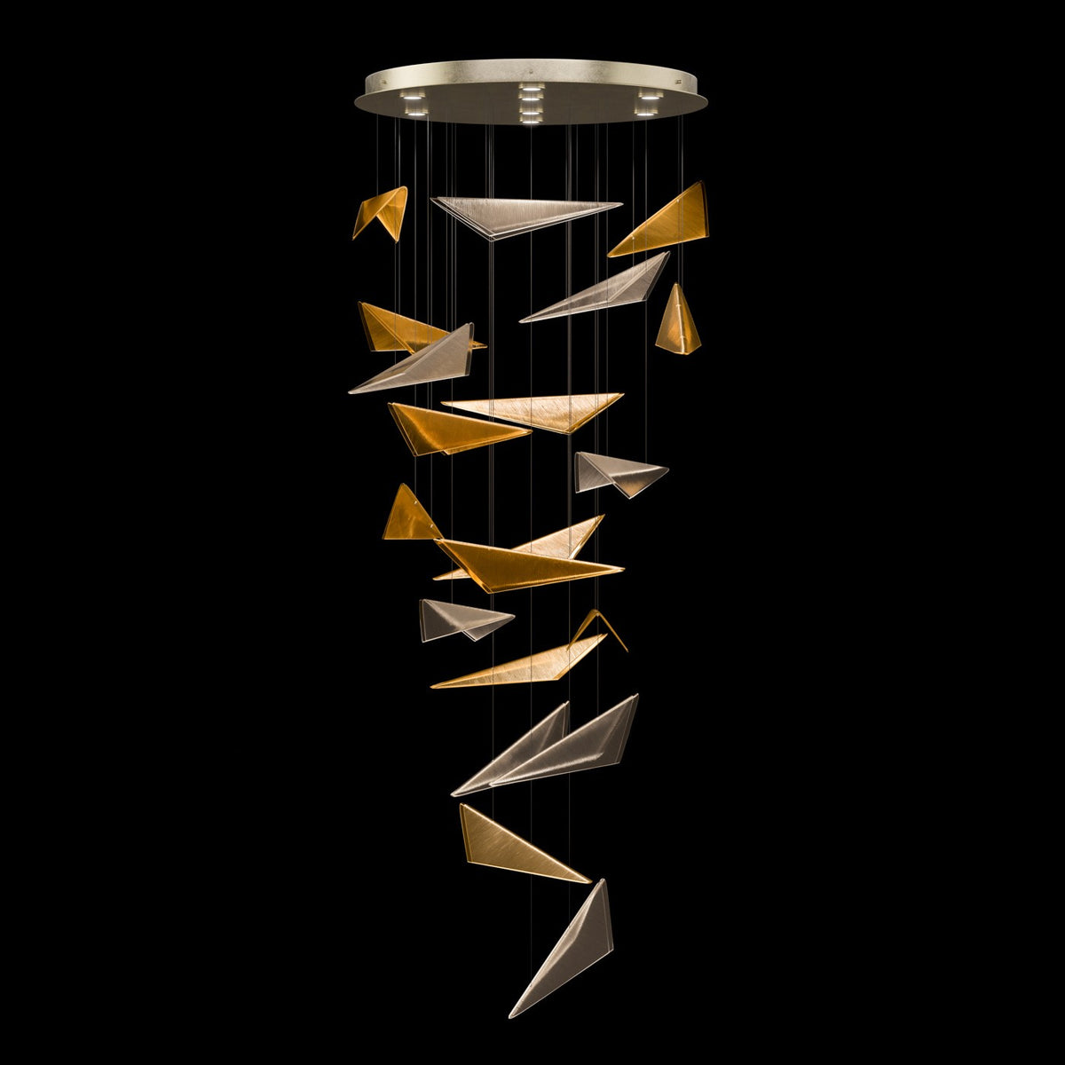 Fine Art - 100119-53 - LED Pendant - Volo - Soft Gold