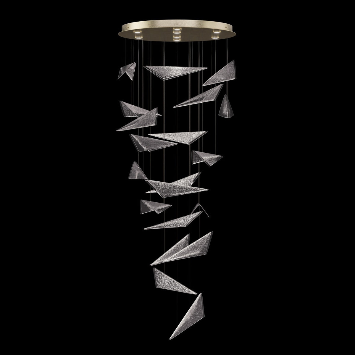 Fine Art - 100119-54 - LED Pendant - Volo - Soft Gold