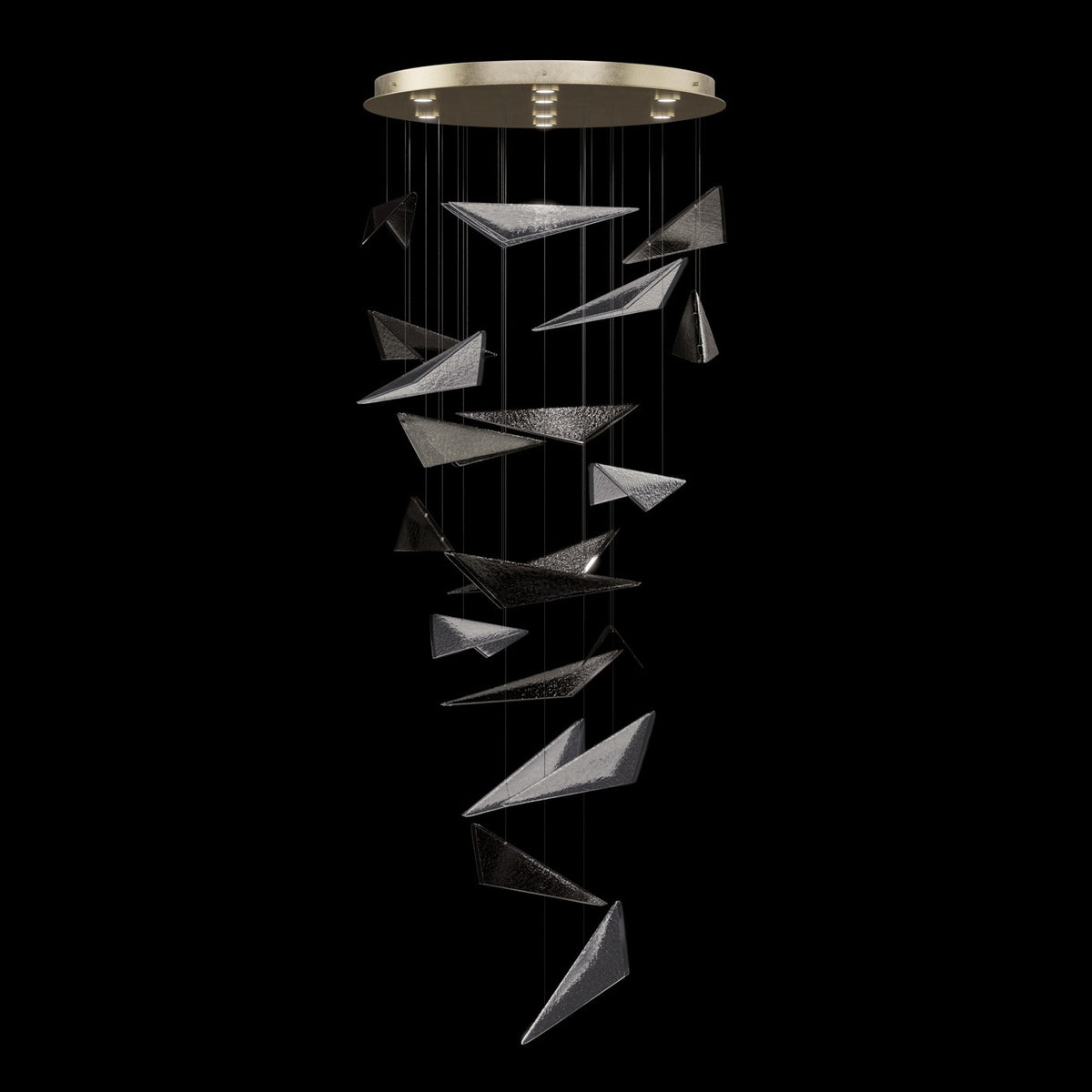 Fine Art - 100119-55 - LED Pendant - Volo - Soft Gold