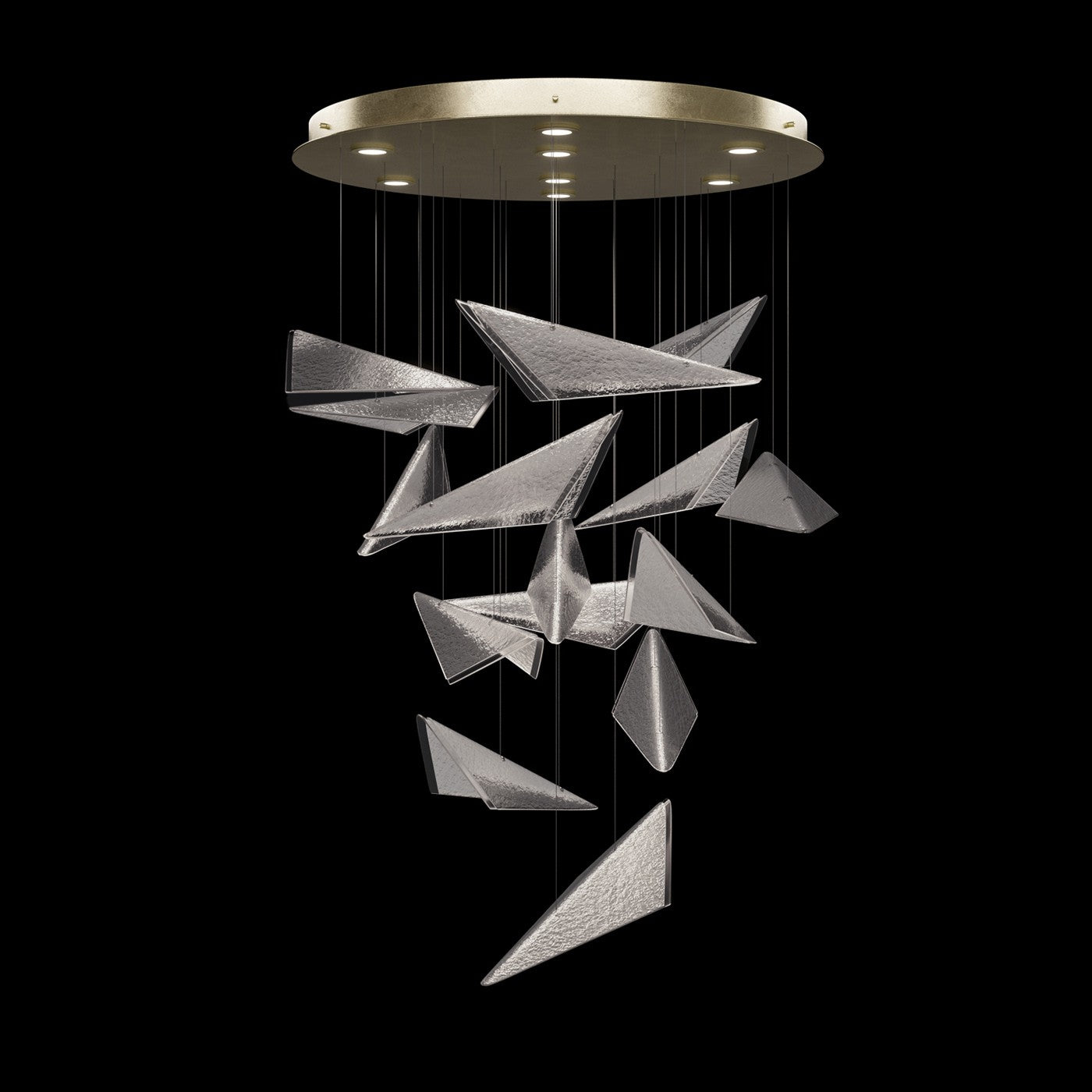 Fine Art - 100120-54 - LED Pendant - Volo - Soft Gold