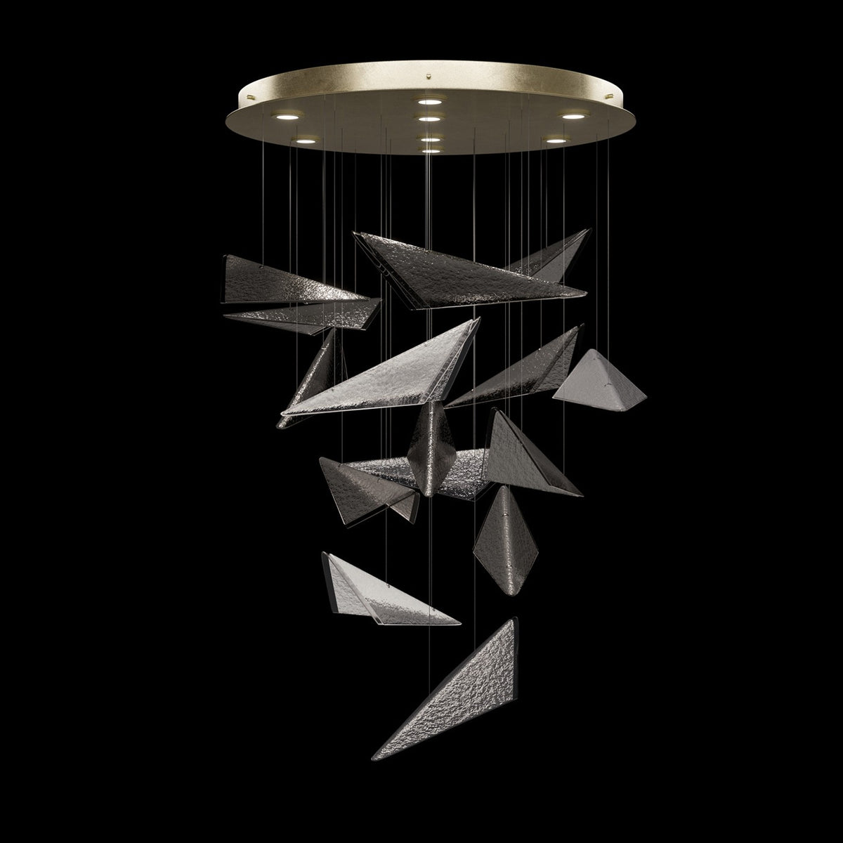 Fine Art - 100120-55 - LED Pendant - Volo - Soft Gold