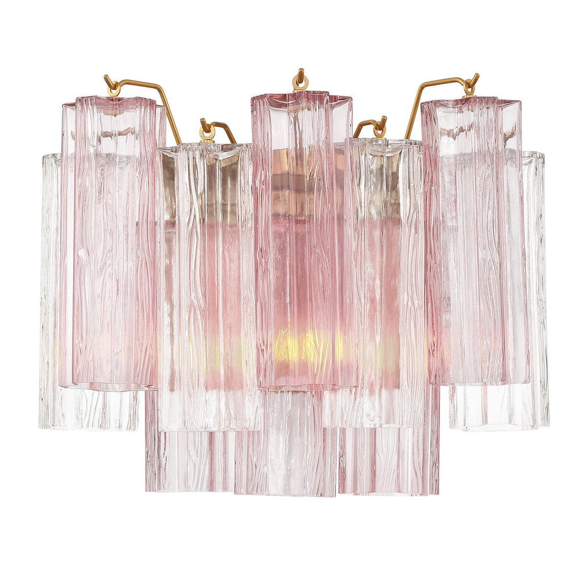 Crystorama - ADD-302-AG-SP - Two Light Wall Sconce - Addis - Aged Brass