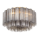 Crystorama - ADD-321-AG-SM - Sept Lumières Plafonnier - Addis-Abeba - Laiton vieilli