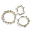 Uttermost - 04386 - Décoration murale - Effet ondulation - Feuille d'argent