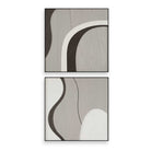 Uttermost - 04387 - Décoration murale - Joel - Noyer, gris et blanc