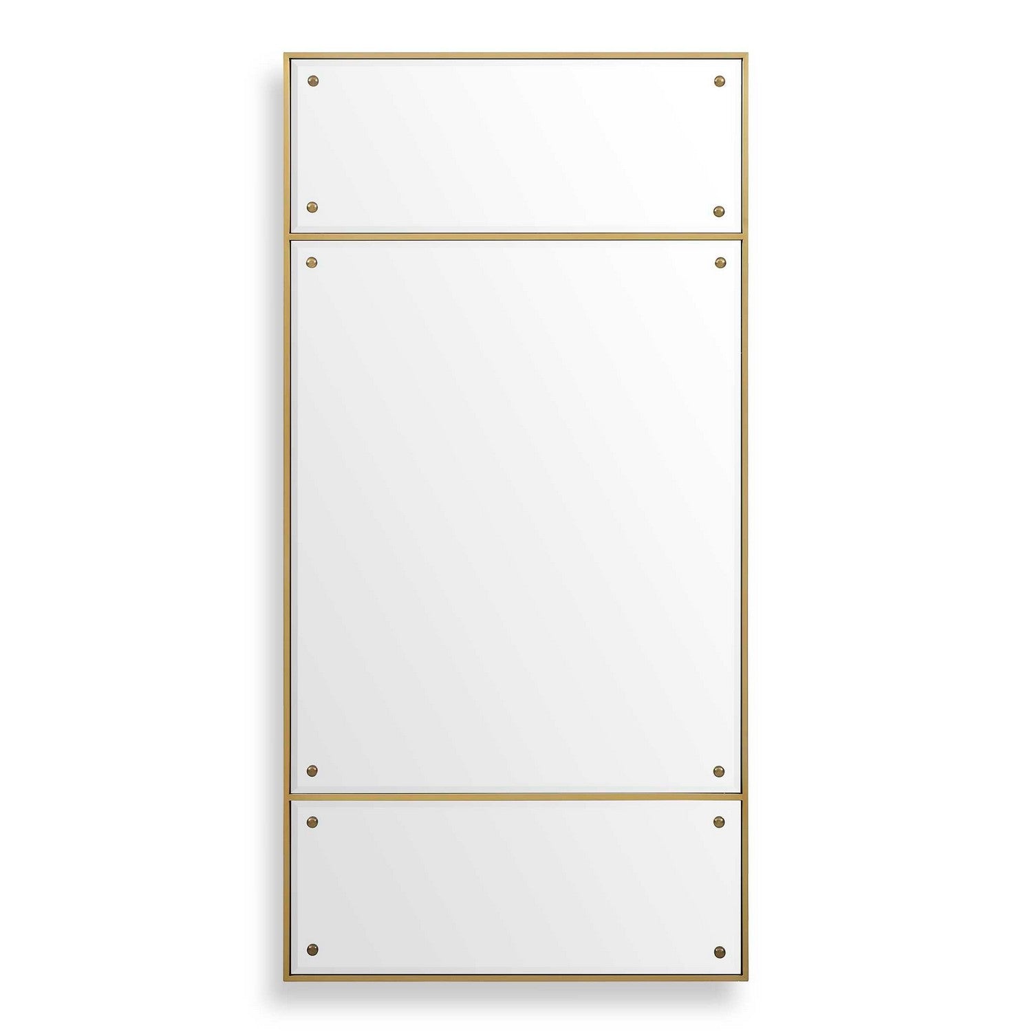 Uttermost - 08252 - Mirror - Wrenton - Stainless Steel