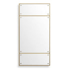 Uttermost - 08252 - Mirror - Wrenton - Stainless Steel