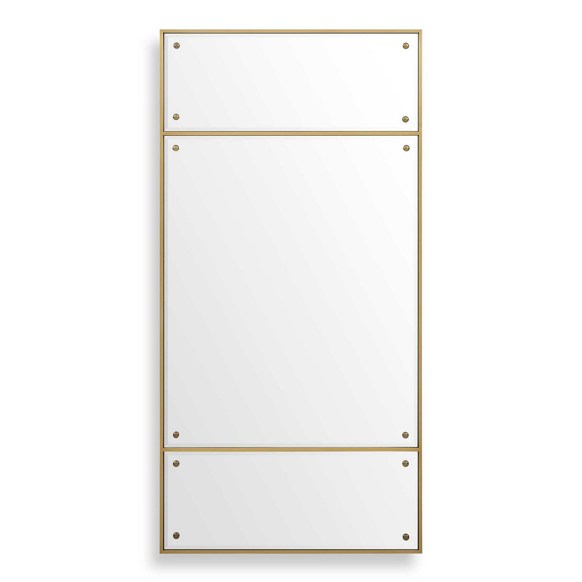 Uttermost - 08252 - Mirror - Wrenton - Stainless Steel