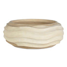 Uttermost - 17136 - Bol - Forme d'onde - Bois de suar blanchi