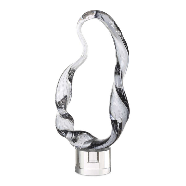 Luminous Twist Sculpture