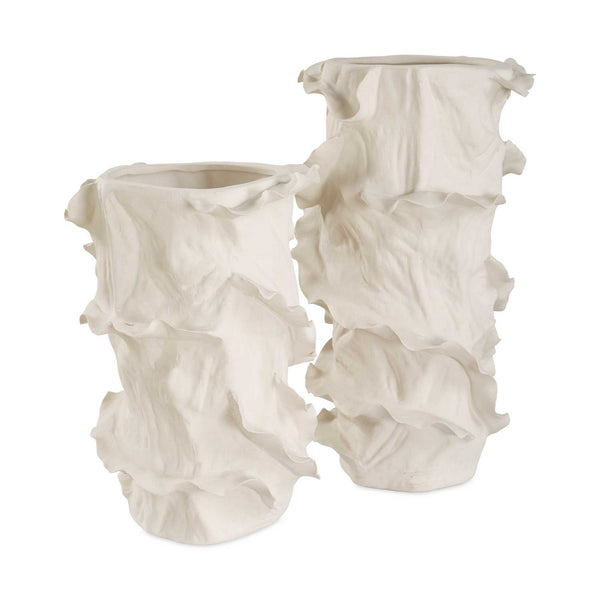 Ripple Crest Vases Set/2