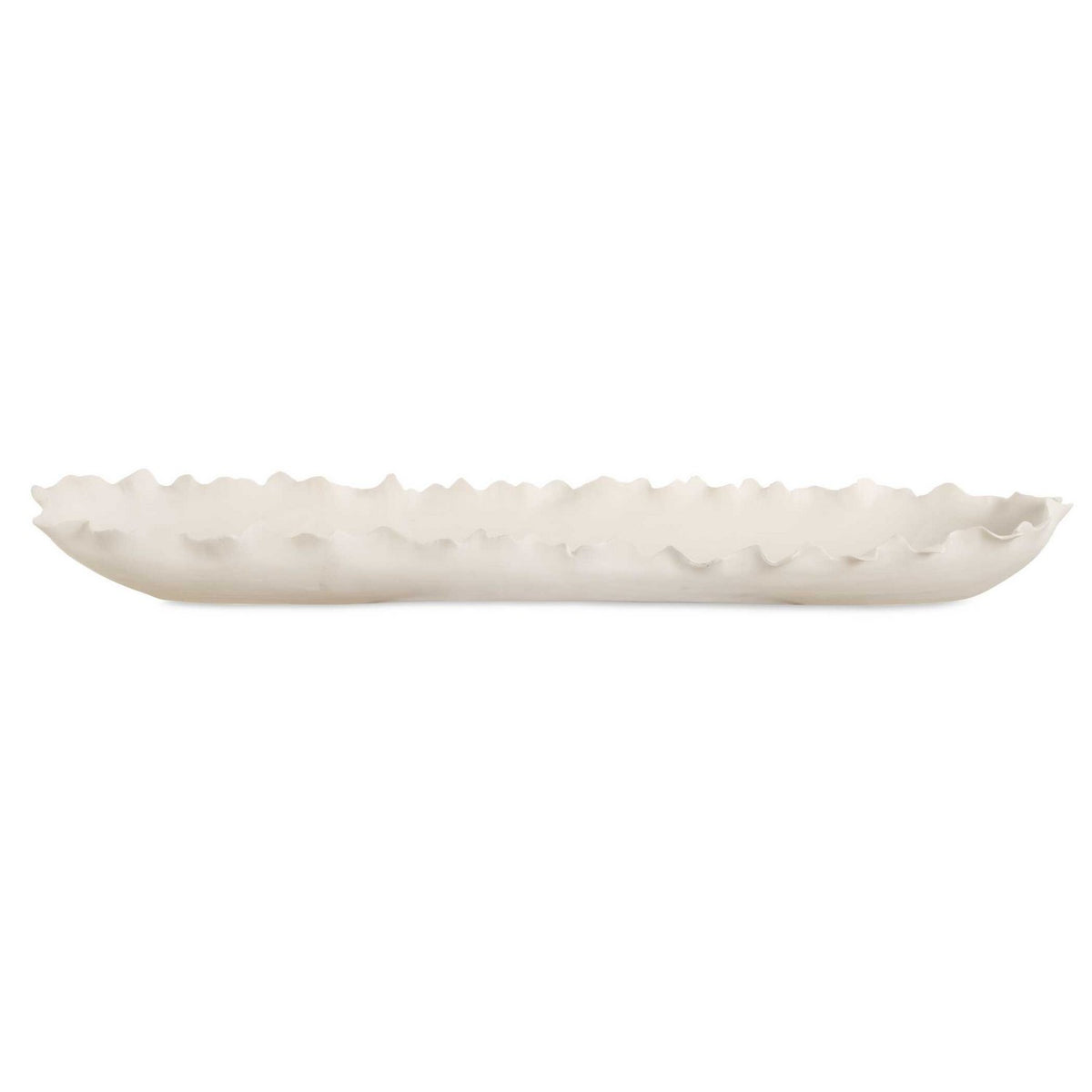 Uttermost - 18269 - Bowl - Ripple Crest - Matte White