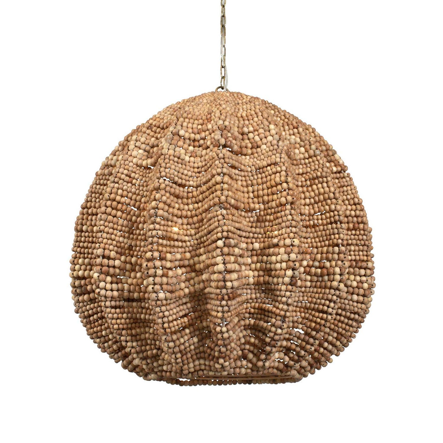 Uttermost - 21611 - Five Light Pendant - Kauri - Antique Brass