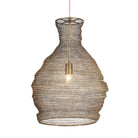 Uttermost - 21613 - Une lumière Suspension - Murmure - Laiton antique