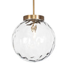 Uttermost - 21622 - Une lumière Suspension - Gaia - Laiton antique