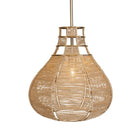 Uttermost - 21626 - Une lumière Suspension - Hestia - Laiton antique