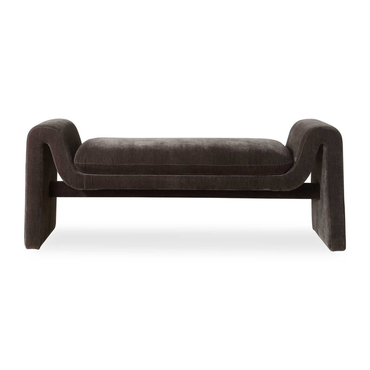 Uttermost - 23915 - Banc - Manson - Gris anthracite vieilli