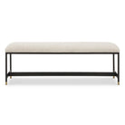 Uttermost - 23925 - Banc - Halston - Noir mat