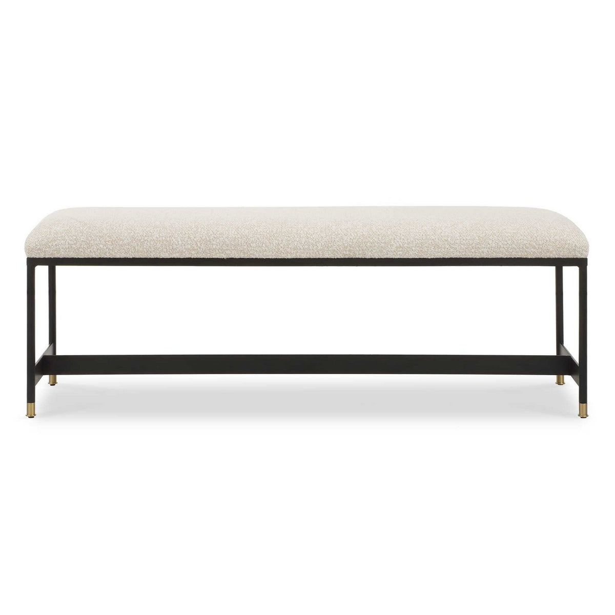 Uttermost - 23925 - Banc - Halston - Noir mat