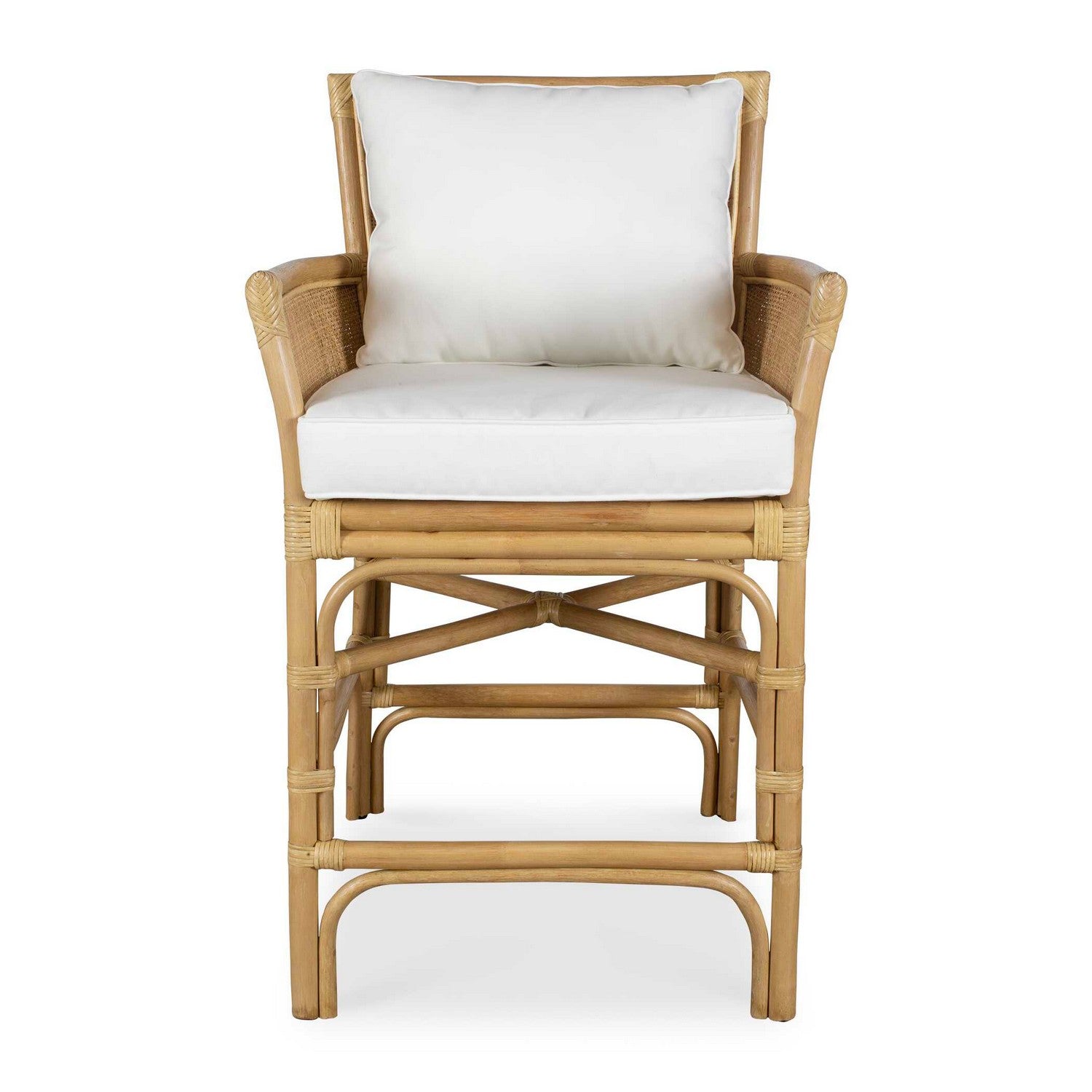 Uttermost - 23936 - Counter Stool - Pacific - Natural Woven Rattan