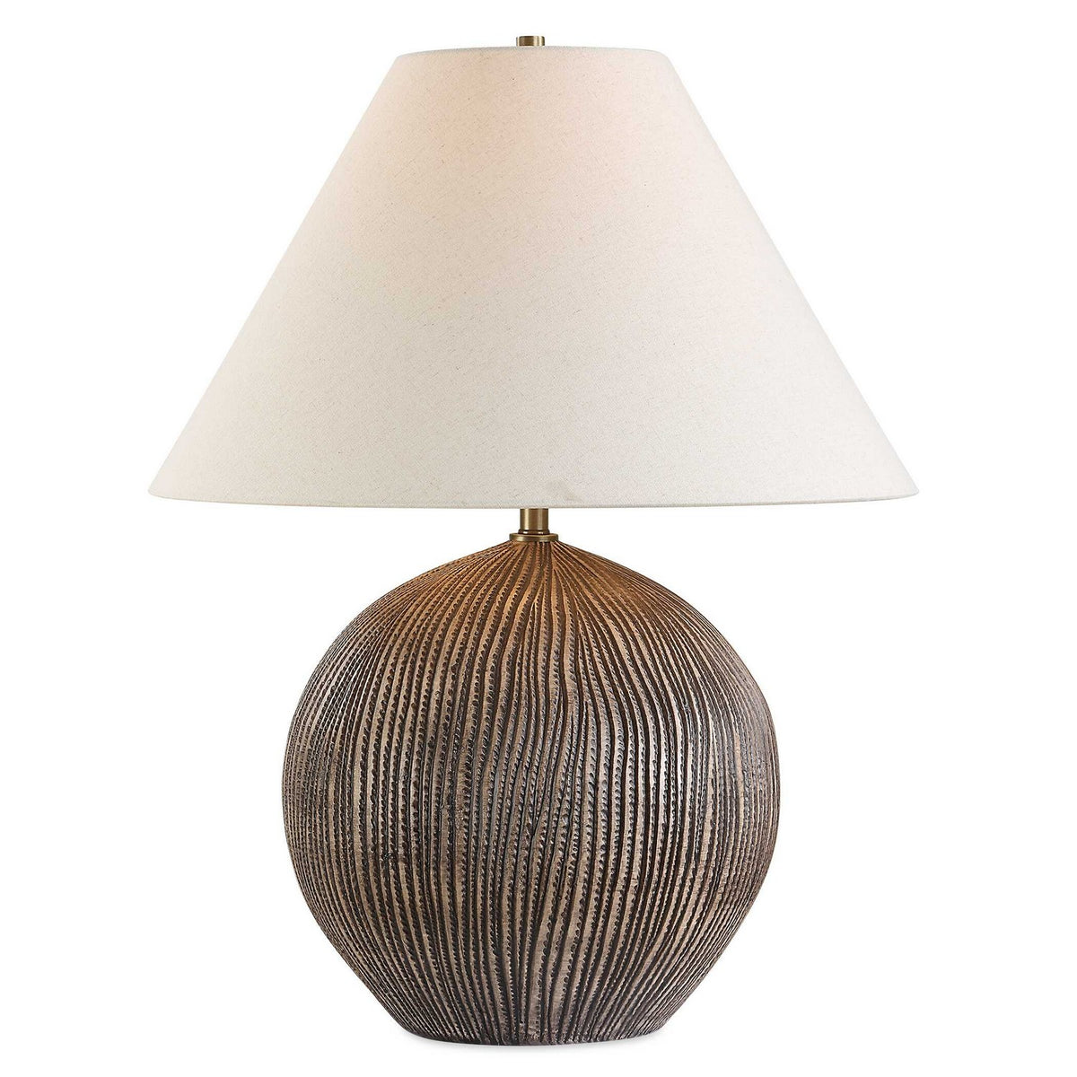 Uttermost - 30492 - Une lumière Lampe de table - Sayre - Brun foncé frotté