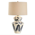 Uttermost - 30548-1 - Une lumière Lampe de table - Oranda - Plaqué laiton antique