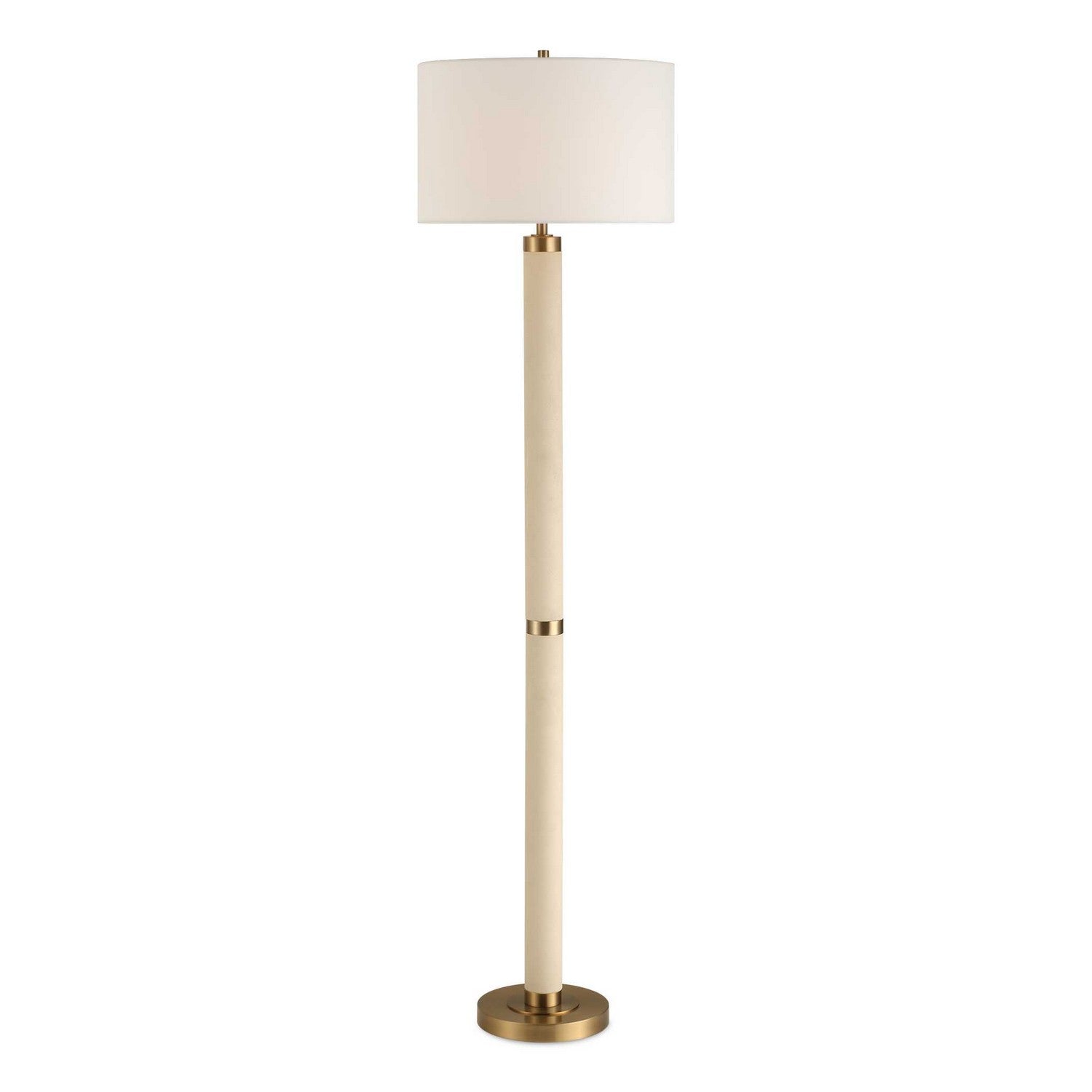 Uttermost - 30551 - Lampadaire à une lumière - Wessex - Laiton brossé antique