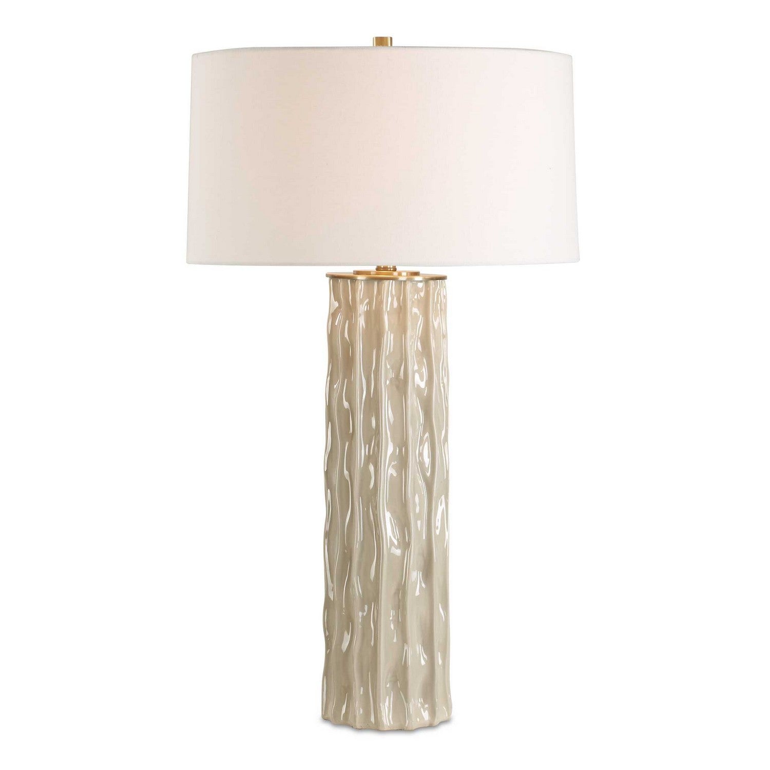 Uttermost - 30555 - Une lumière Lampe de table - Parilli - Nickel brossé