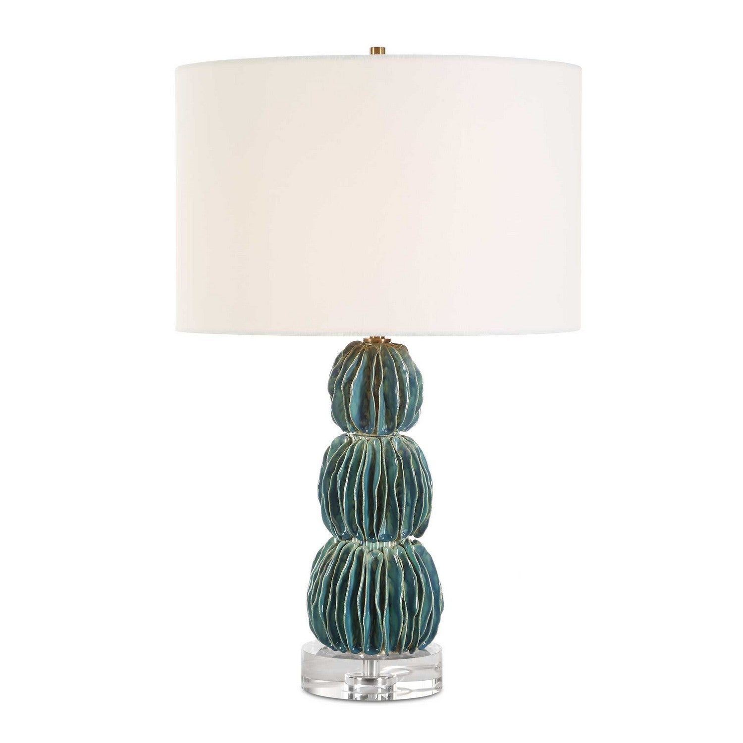 Uttermost - 30572 - Une lumière Lampe de table - Bonaire - Plaqué laiton