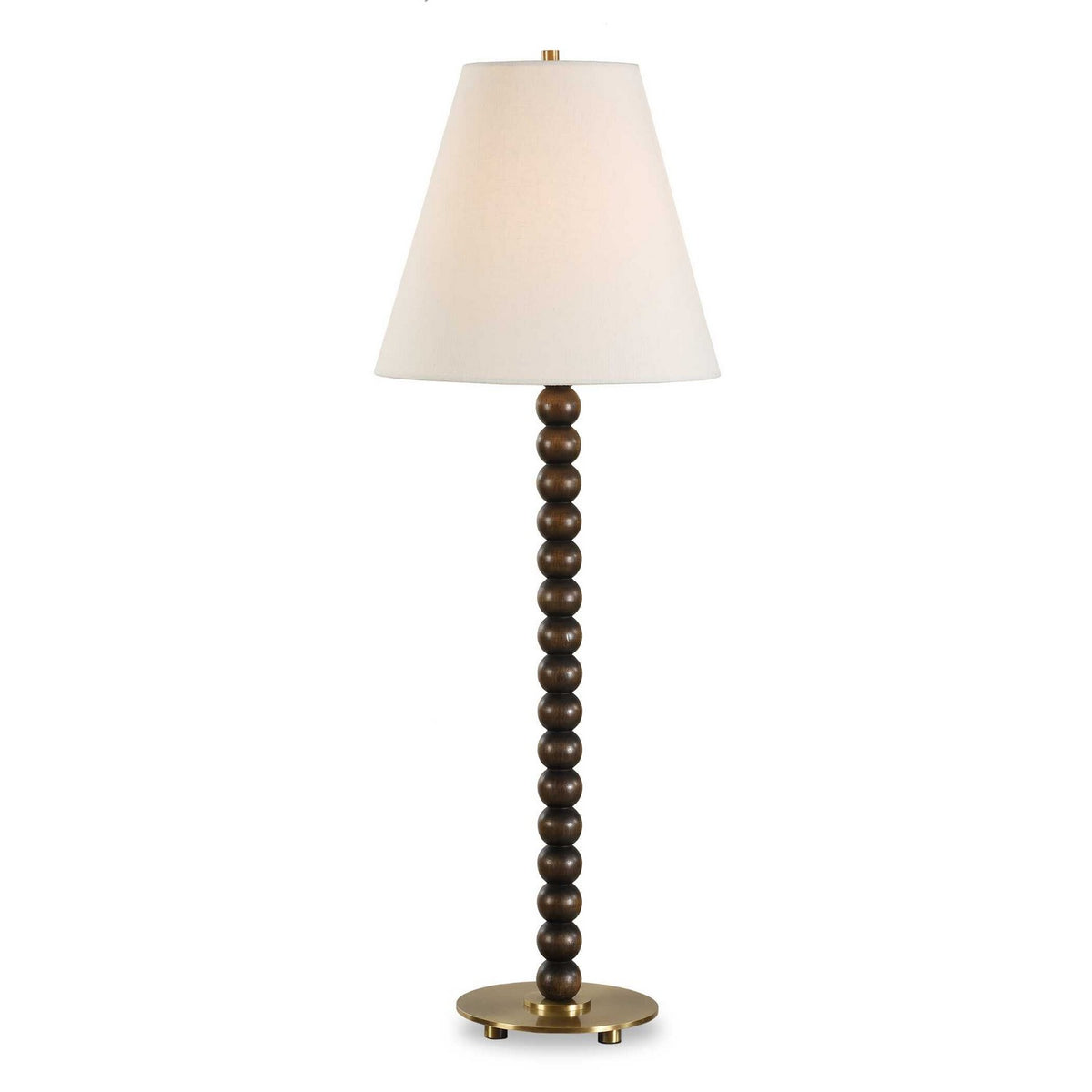 Uttermost - 30575 - Une lumière Lampe de table - Gallus - Plaqué laiton