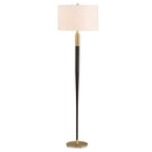 Uttermost - 30592 - Lampadaire à une lumière - Stowe - Plaqué laiton