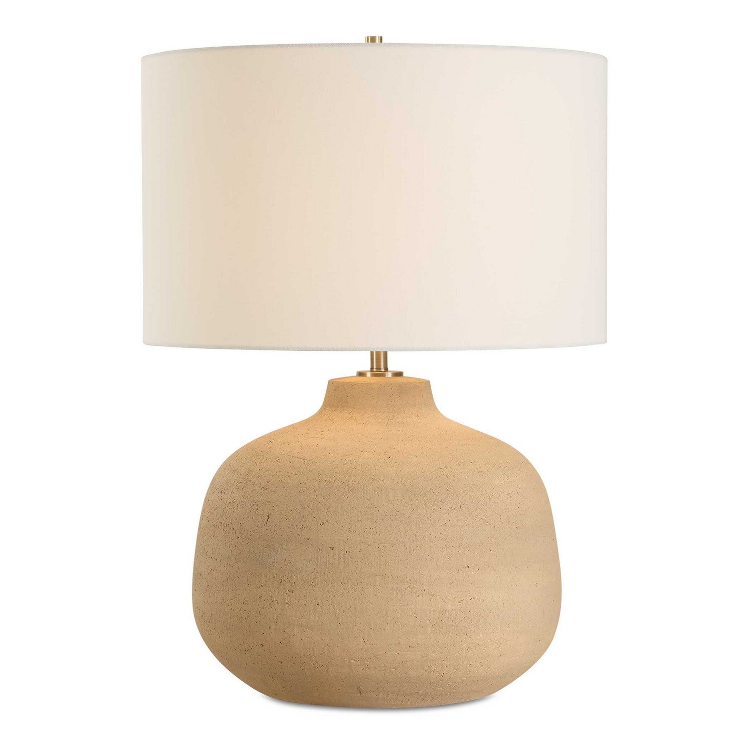 Uttermost - 30600-1 - Une lumière Lampe de table - Cline - Plaqué laiton