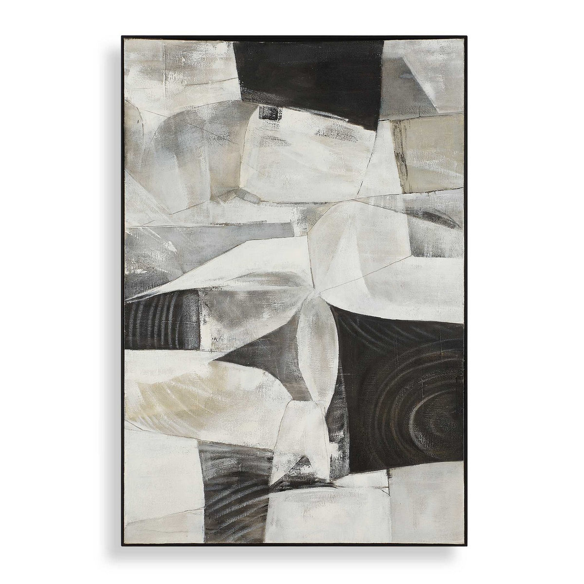 Uttermost - 32440 - Abstract Art - Folding - Black