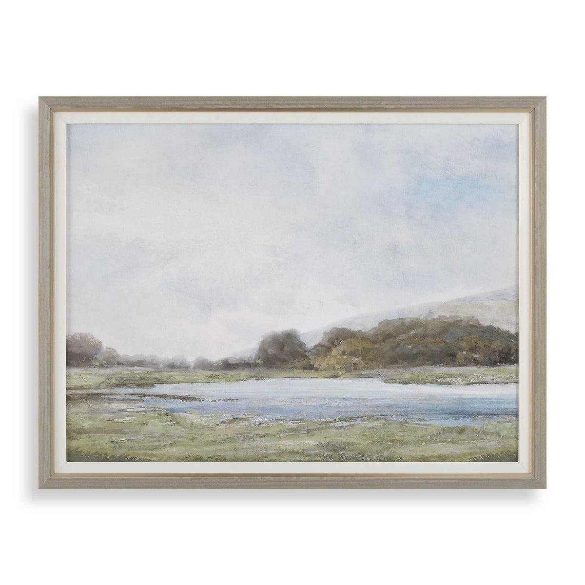 Uttermost - 32443 - Wall Art - Restful Vista-Awe - White