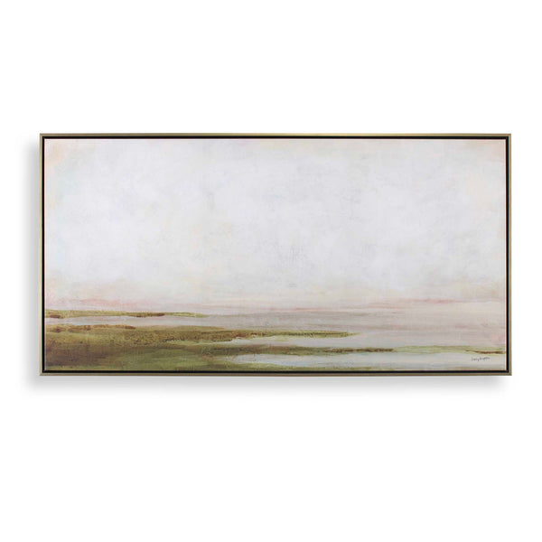 Hazy Lake Wall Art