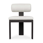 Uttermost - 53029 - Chaise de salle à manger - Dossier traversin - Noir