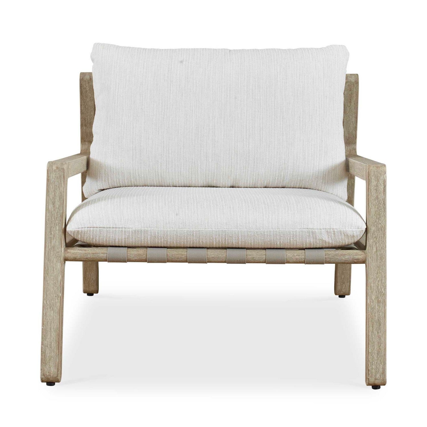 Uttermost - 53072 - Lounge Chair - Strapped - Mahogany Wood