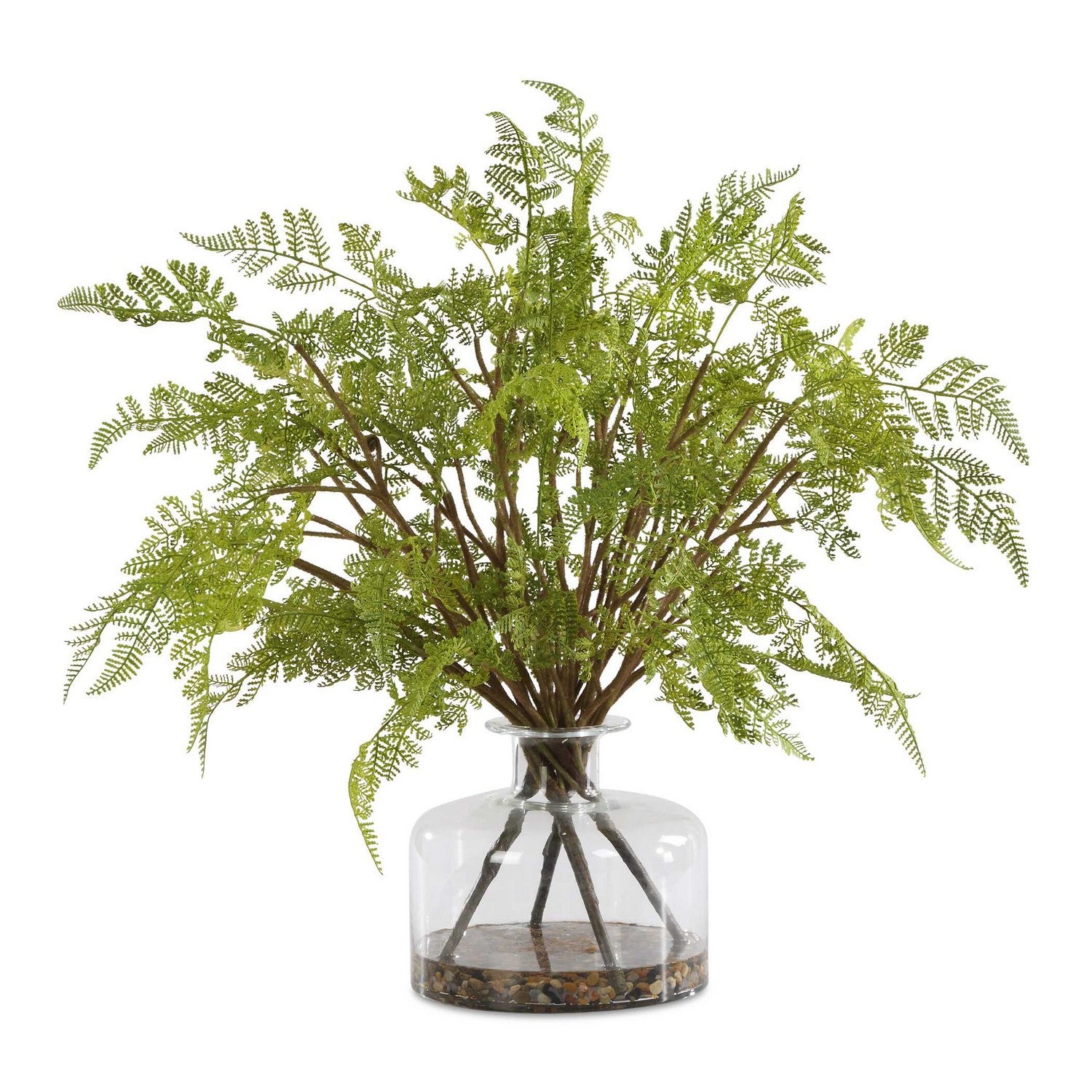 Uttermost - 60245 - Centre de table - Fougère des bois - Transparent