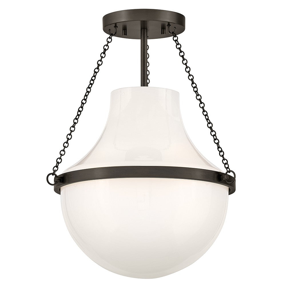 Hinkley Canada - 46891BX - LED Semi-Flush Mount - Collins - Black Oxide