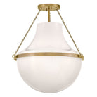 Hinkley Canada - 46893HB - LED Semi-Plafonnier - Collins - Heritage Brass
