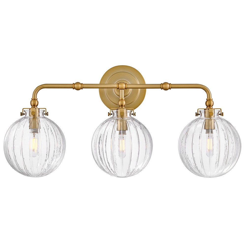 Hinkley Canada - 57413LCB - LED Vanity - Helene - Lacquered Brass