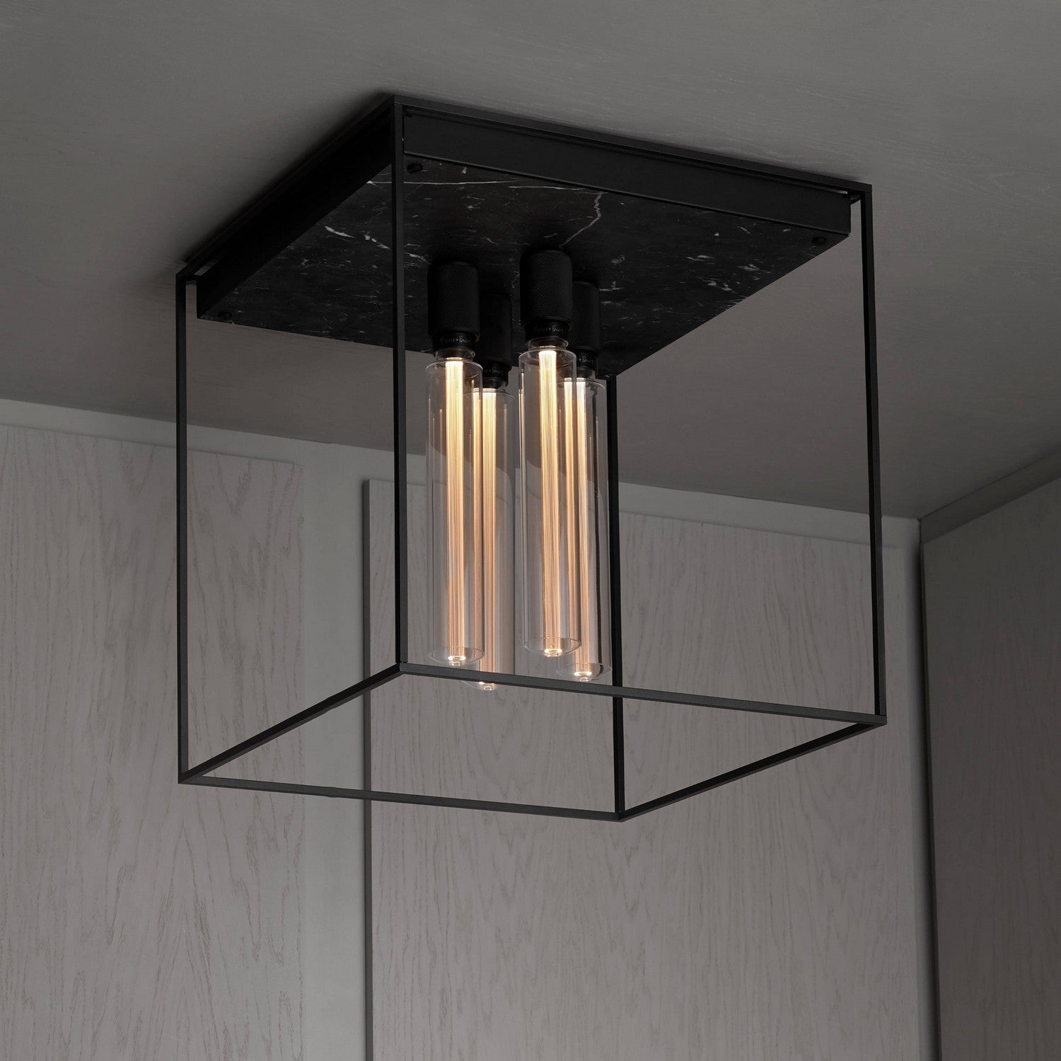 Buster + Punch - NCA-02283 - Four Light Ceiling Mount - Black Marble