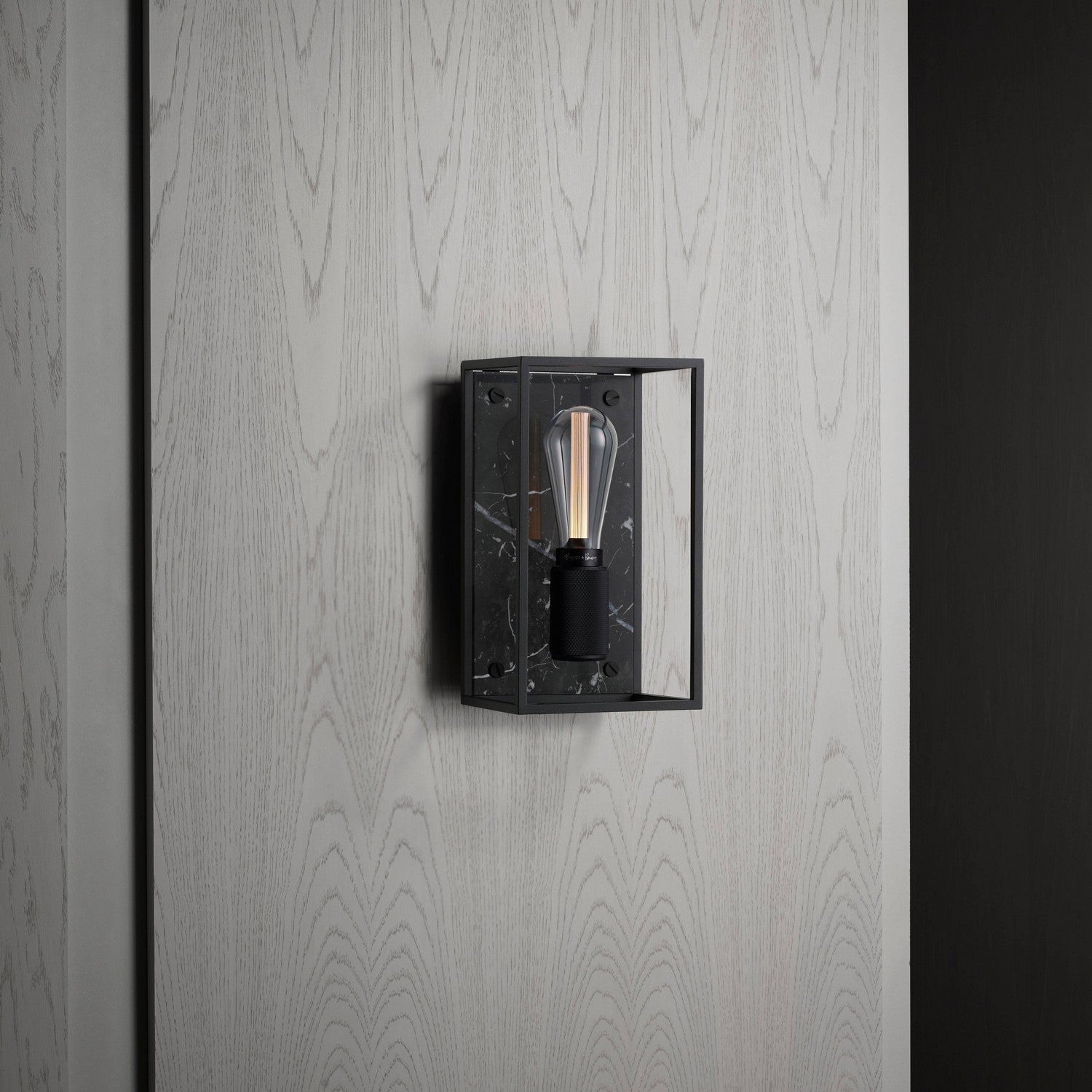 Buster + Punch - NCA-023397 - One Light Wall Sconce - Black Marble