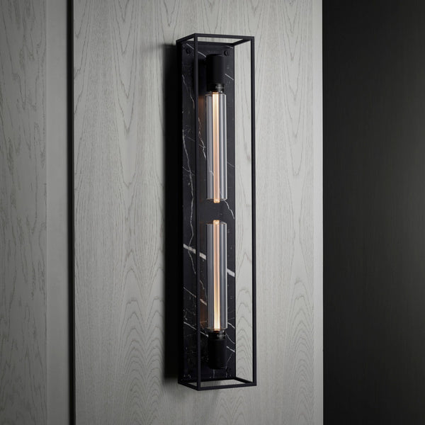 Caged Wall Sconce / X-Large / Cross