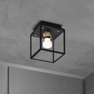 Buster + Punch - NCA-063538 - LED Ceiling Mount - Black / Brass
