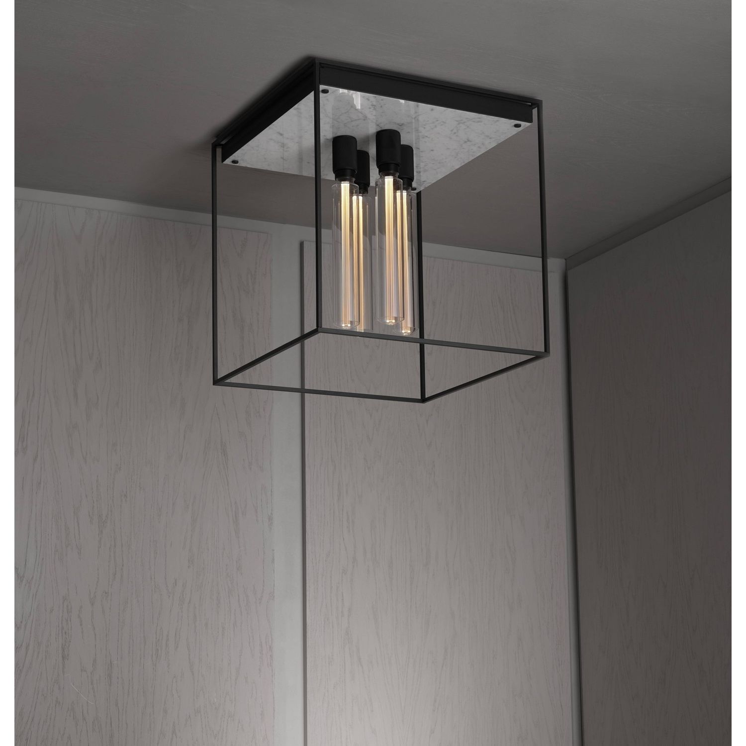 Buster + Punch - NCA-14282 - Four Light Ceiling Mount - White Marble